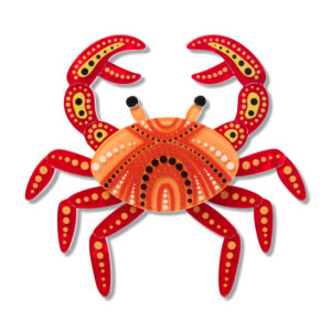 Karntat Brooch - Crab - Brooke Sutton 2026 - Erstwilder