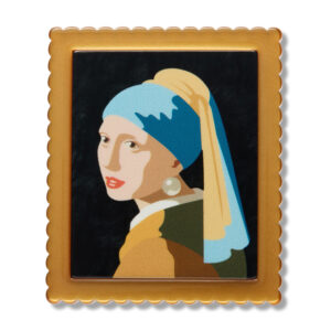 Vermeer Simplified Mini Brooch - Arts and Craft 26 - Erstwilder