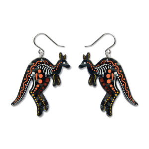 Matjumpa Ritjinguthinha Drop Earrings - Kangaroo - Brooke Sutton 2026 - Erstwilder