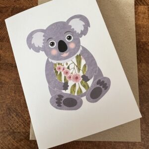 Koala Card (and envelope) - Smyle Designs
