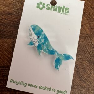 Whale Pin - Smyle Designs