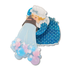 Dame Washalot Brooch - Magic Faraway Tree 2026