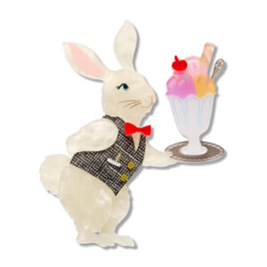 Rabbit Waiter Brooch - Magic Faraway Tree 2026