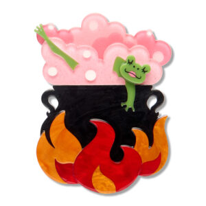 Spookin' Spa Day Brooch - Midnight Mischief - Sept 26